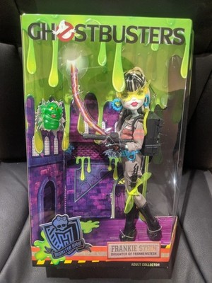 MONSTER HIGH GHOSTBUSTERS FRANKIE STEIN Doll SDCC 2016 Exclusive Adult Collector