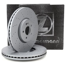 ZIMMERMANN Bremsscheiben Ø 350mm für MERCEDES W177 C/X118 45AMG vorne 1774211000