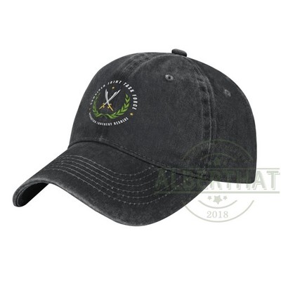 Joint Task Force Operation Inherent Resolve Unisex Denim Hat Baseball Cap