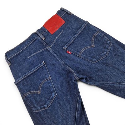Levi s Engineered Jeans 512 Dark Blue W27 L32 Men Twisted Leg Vintage Y2K Denim
