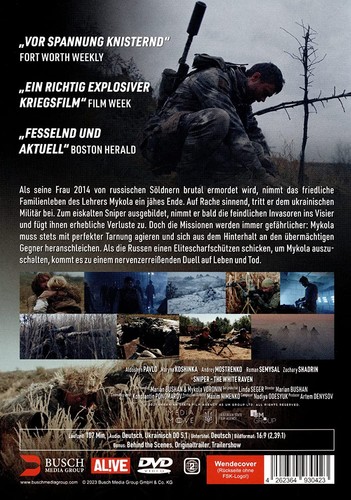 Sniper - The White Raven (Deutsch/OV) (DVD) Roman Semysal (UK IMPORT) - Picture 3 of 10
