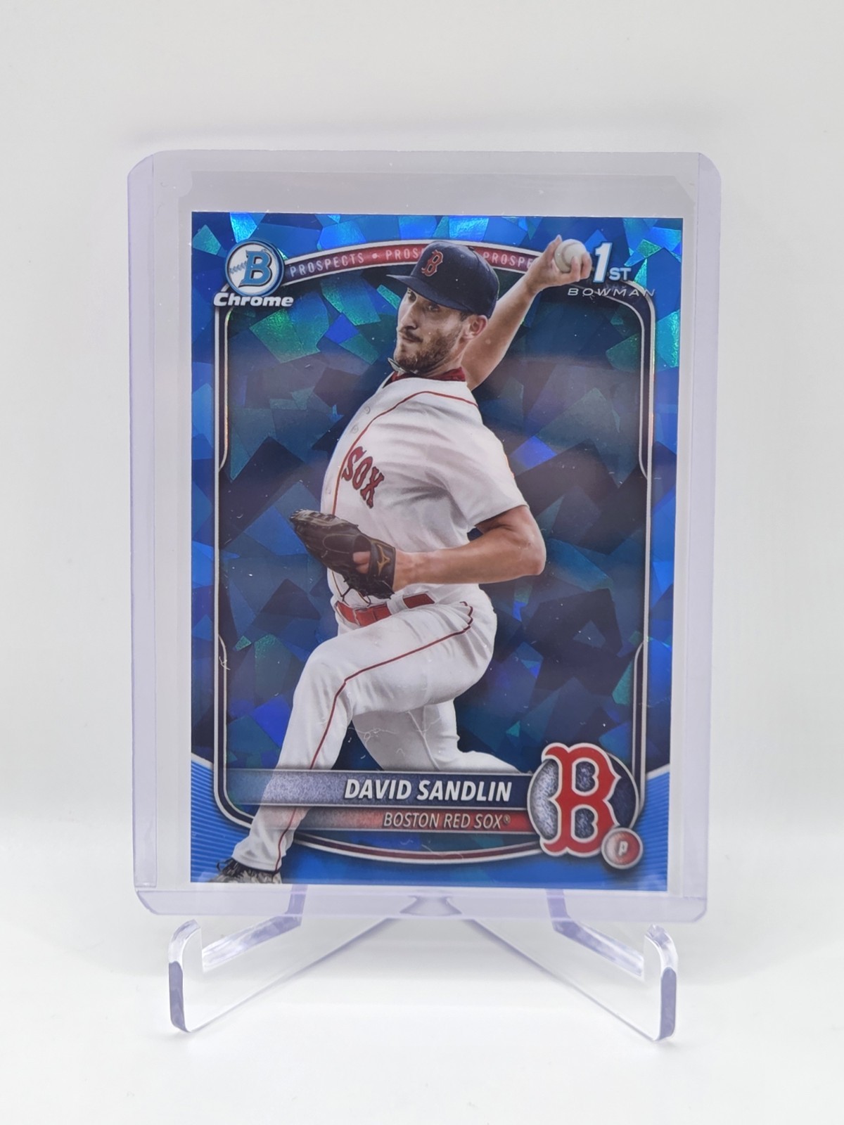David Sandlin #BCP-195 2025 Bowman Chrome Sapphire Edition Baseball Prospects