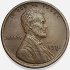 1921-P Lincoln Wheat Penny Cent 1c XF+ * Original Surfaces * 1921P
