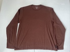 Todd Snyder XXL Made in USA Premium Jersey T-Shirt Red Long Sleeve Cotton