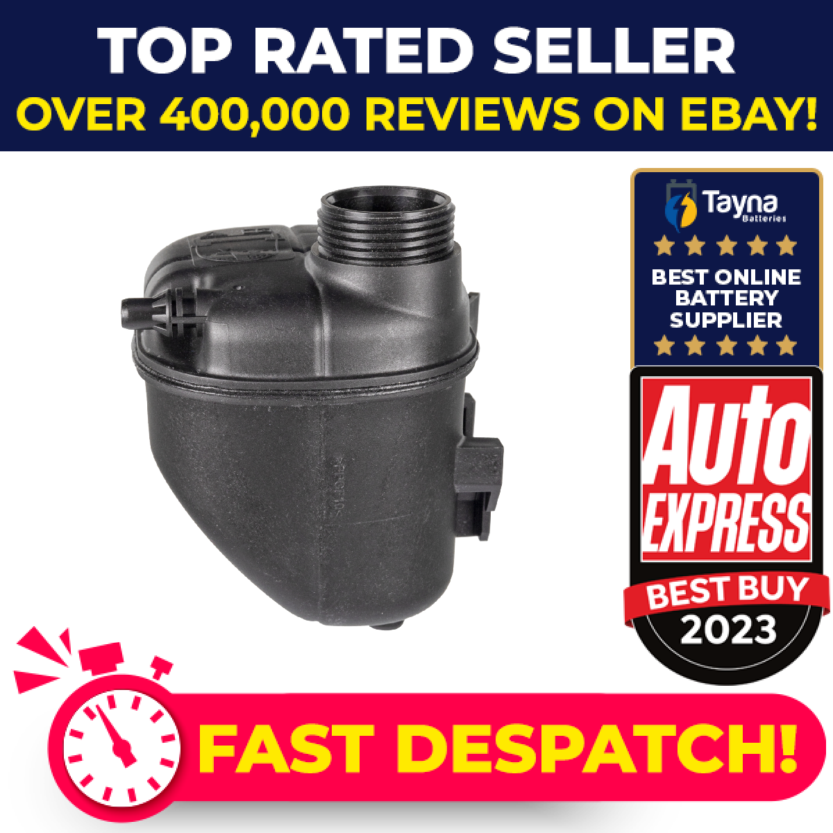 Coolant Expansion Tank fits BMW 540D G30, G31 3.0D 2020 on 17138610655 Febi New