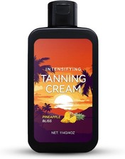 Intensifying Tanning Cream - Pineapple Bliss Scent - Sunbed Tanning Accelerator