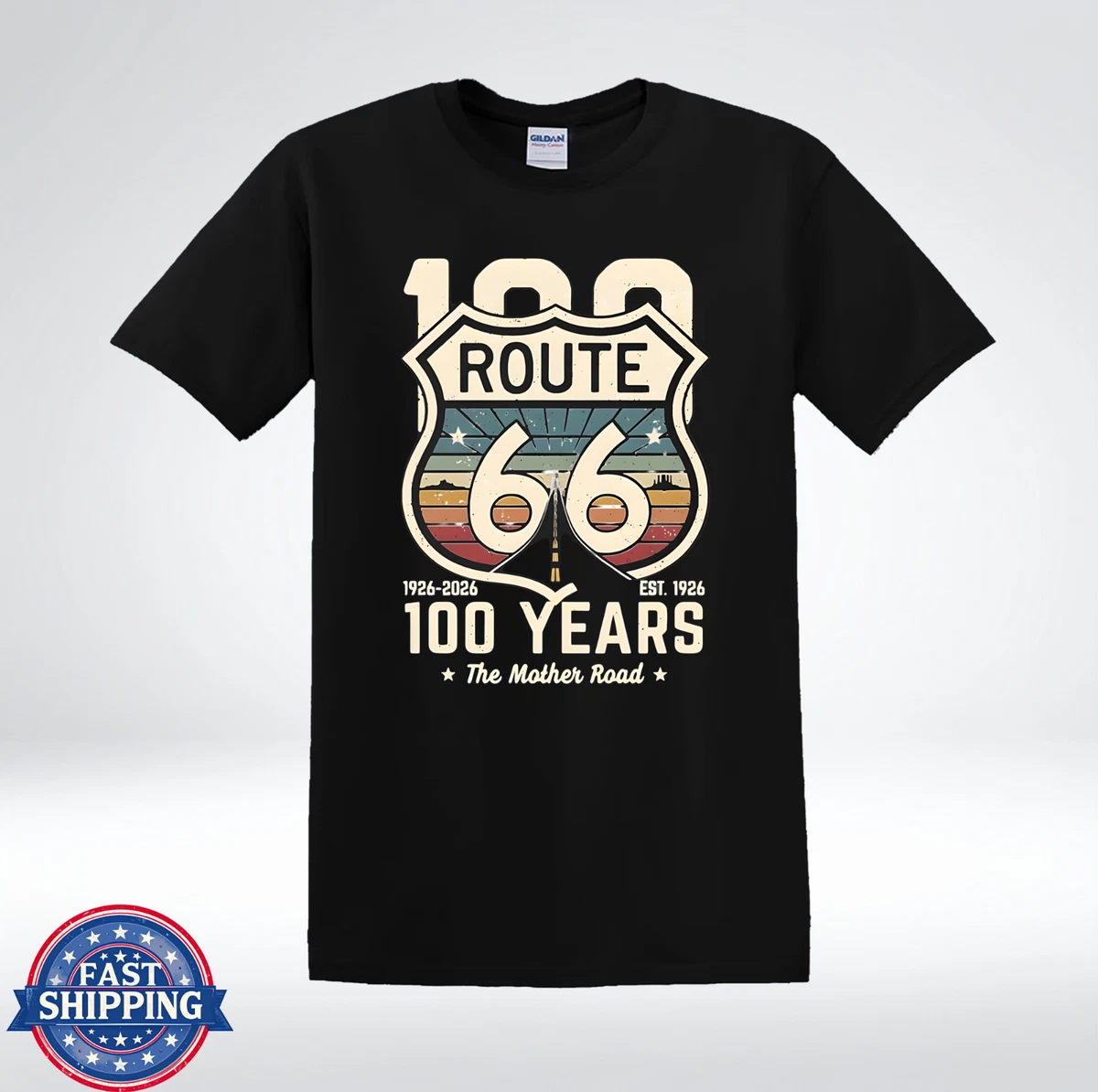 Route 66 Regular Size L T-Shirts for Men for sale | eBay