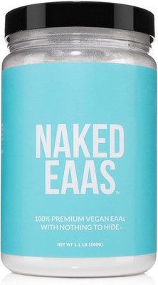 NAKED EAAs Amino Acids Powder - 50 Servings - Vegan Unflavored Essential Amino