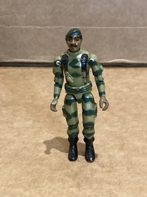 Vintage 1982 Hasbro GI JOE ARAH STALKER (v1) figure; straight arm/broken R thumb