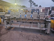 Used Imbro 6 HEAD EMBROIDERY MACHINE / 12 NEE...