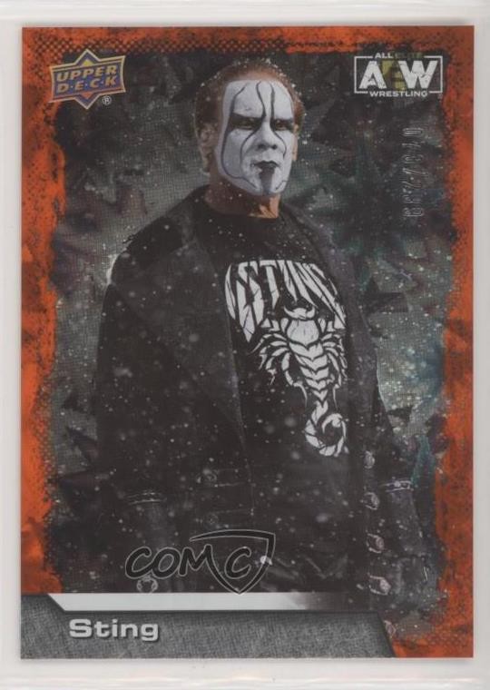 2022 Upper Deck AEW All Elite Wrestling Dynamite 73/299 Sting #76 19fk