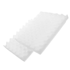  2pcs Fondant Mat: Fondant Shaping Sponge Pad - Craft Paste Flower Pad - Wave