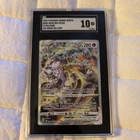 💥💥💥🛸👽2023 Pokemon Crown Zenith Mewtwo VSTAR GG44/GG70 SGC 10