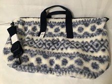 Victoria's secret PINK weekender plush tote bag , NEW