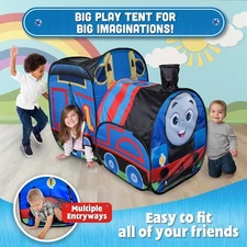 Thomas The Train Pop Up Tent – Extra Large Indoor Playhouse for Kids