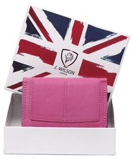 Ladies Designer Purse Leather Wallet RFID Safe Genuine Credit Card Holder Purse