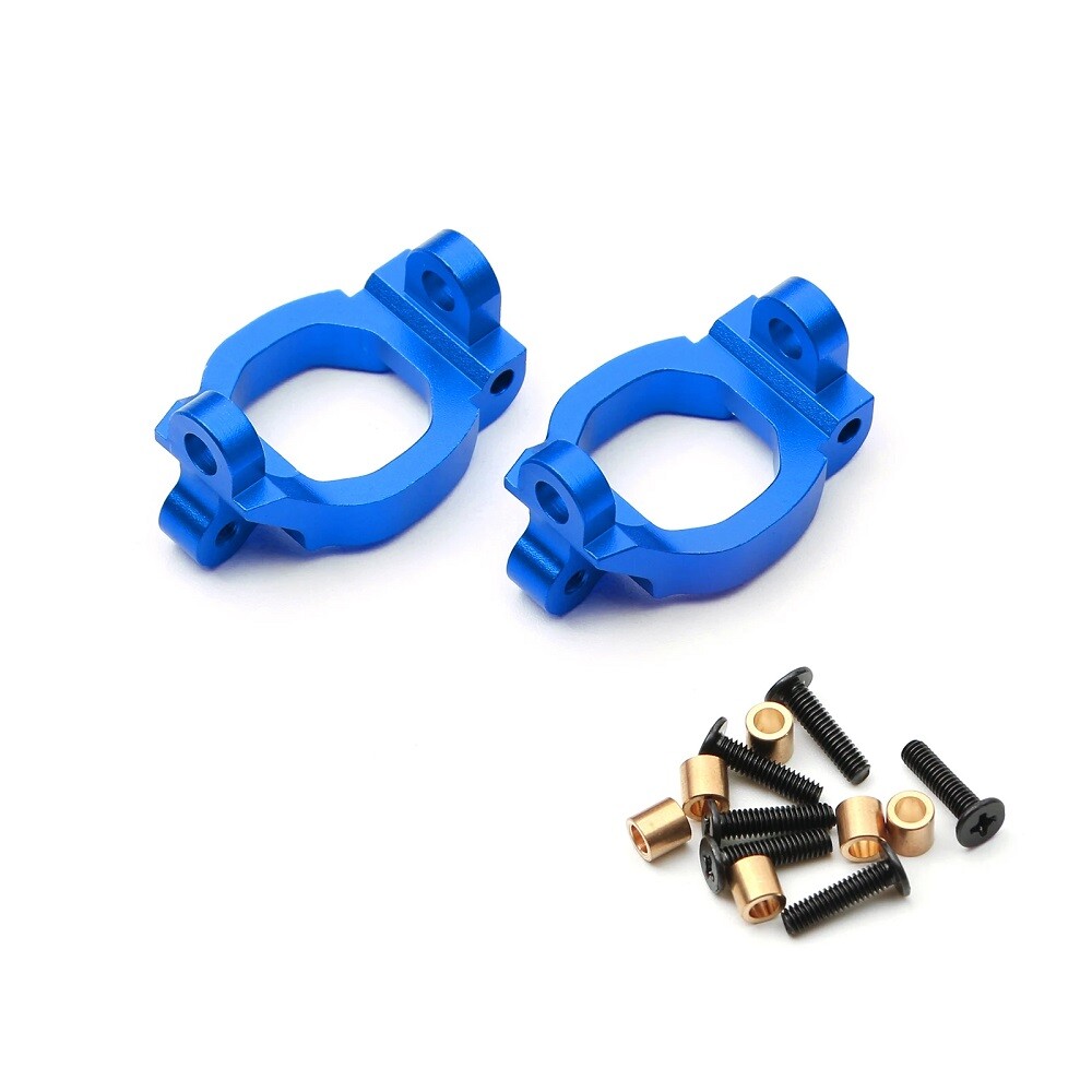 2 Stück RC Lenkbecher Aus Aluminium – Upgrade-Zubehör Für REMO SMAX 1:16 RC Autos (rot)