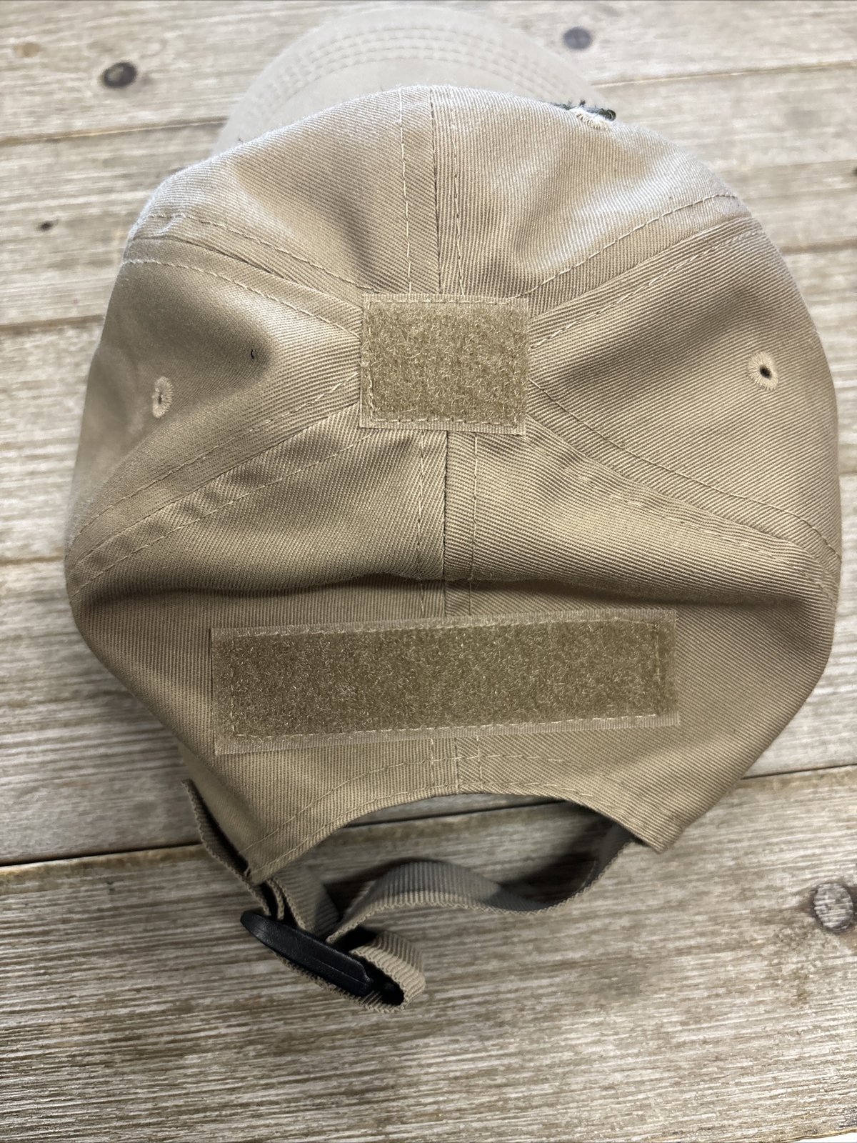 Tan Rothco Adjustable Hook and Loop Baseball Hat … - image 2