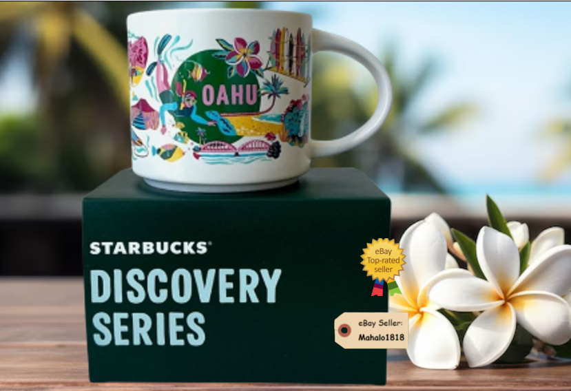 2025 Starbucks Hawaii Oahu 14oz Mug - New in Box