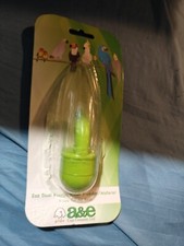 DS1- A&E Dual Plastic Bullet Bird Feeder/Waterer 2oz Bird Cage