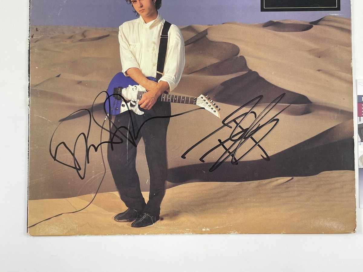 Dweezil Zappa & Terry Bozzio Signed Vinyl Record My Guitar Wants