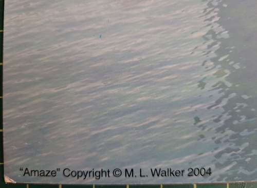 SURREAL ART. Dementional art Amaze Print by M.L. Walker 36"x24" - Picture 4 of 4