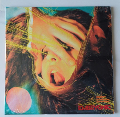 2 LP & CD The Flaming Lips Embryonic YELLOW / BLUE MARBLED VINYL Warner 2009 USA