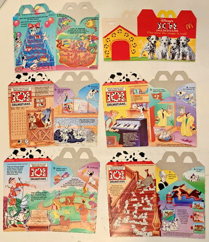 51 Pcs All New McDonald's 101 Dalmatians Happy Meal Toys Sealed-Boxes-Bags-Cups - Picture 12 of 19
