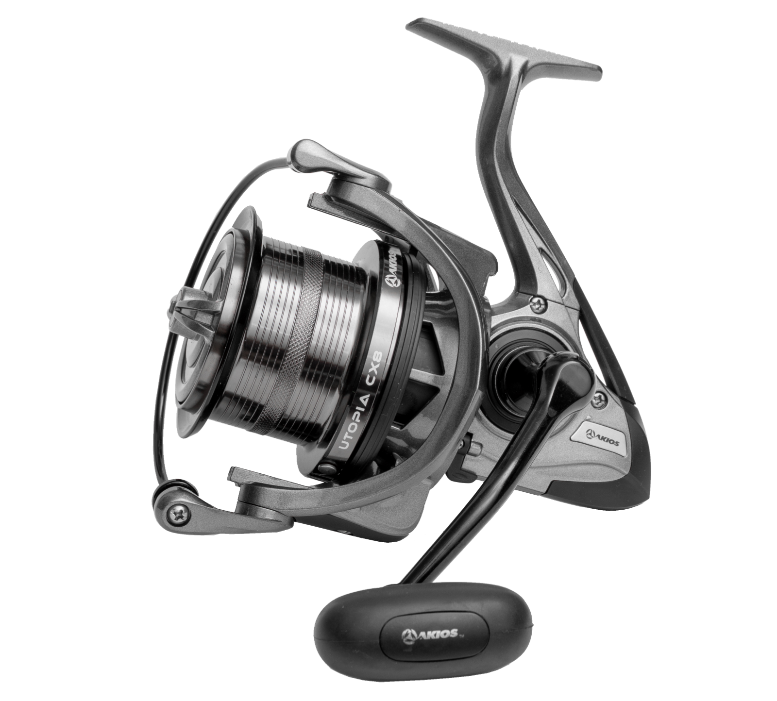 Akios Utopia CX8 Fixed Spool Reel, Long distance casting reel