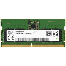 Hynix 8GB 1Rx16 PC5-5600 SODIMM DDR5-44800 262-Pin Non-ECC Laptop Memory RAM 1x