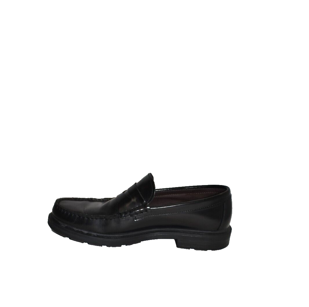 New! M By Bruno Magli Mello Penny Loafer Leather Black Size  display picture 1