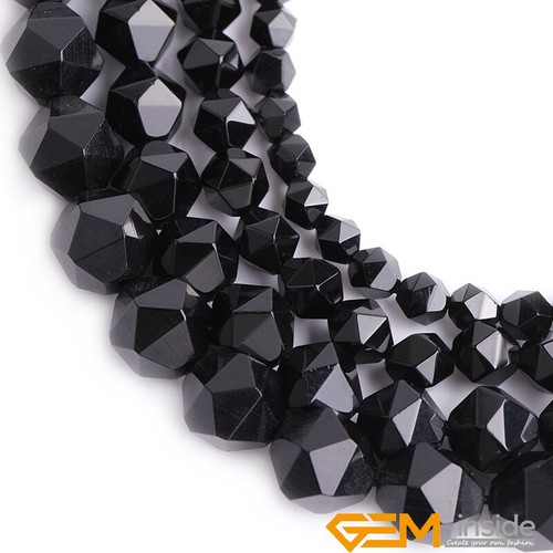 Wholesale Lot Natural Assorted Gemstone Polygonal Jewellery Making Beads 15" UK - Picture 78 of 129