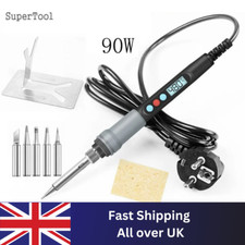 90W Soldering Iron Kit Rapid Heating Variable Temperature PID Welding SMD Tool