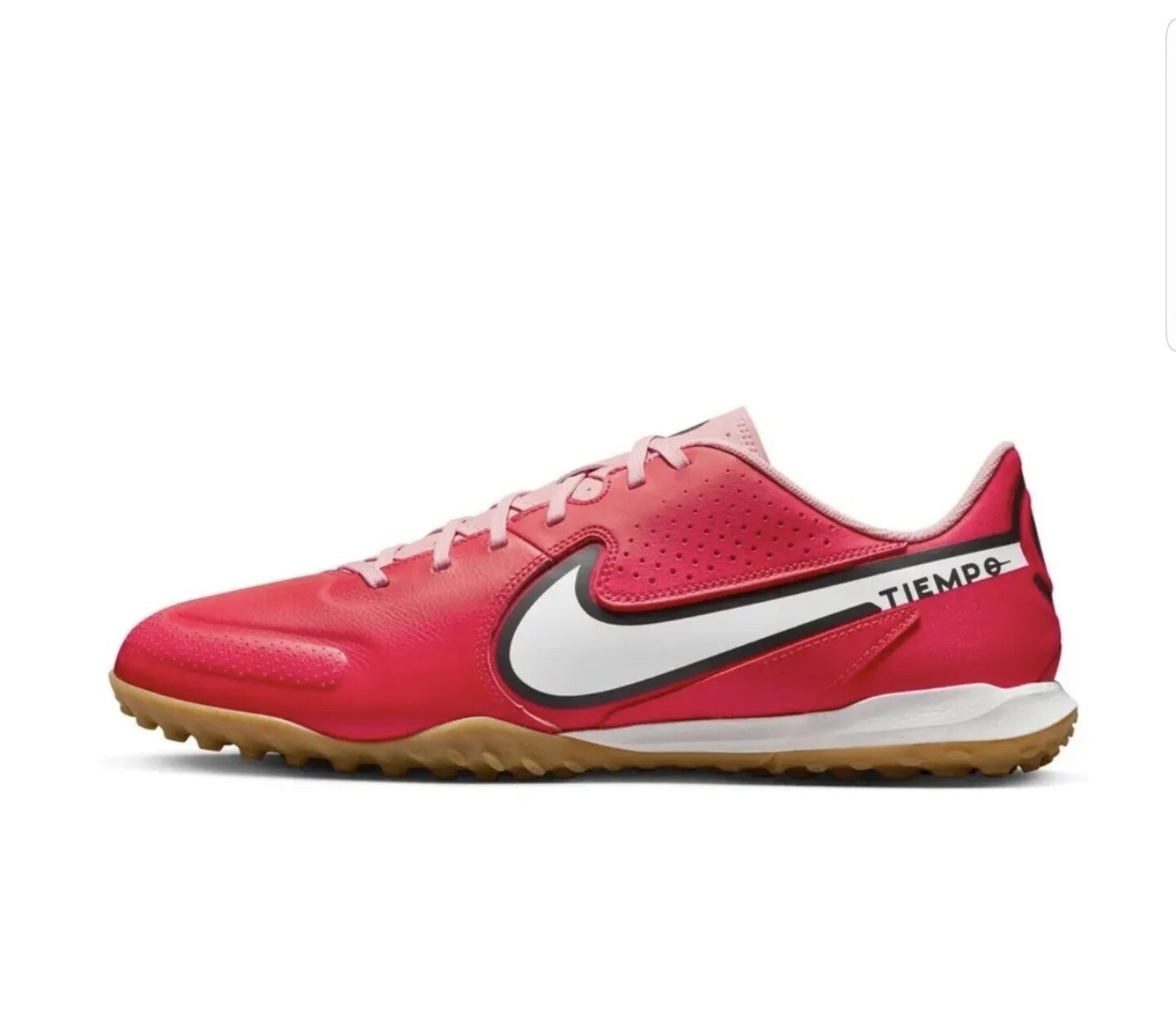 Nike Legend 9 Academy Turf Siren Red Indoor Soccer Shoes Size 9.5 Us