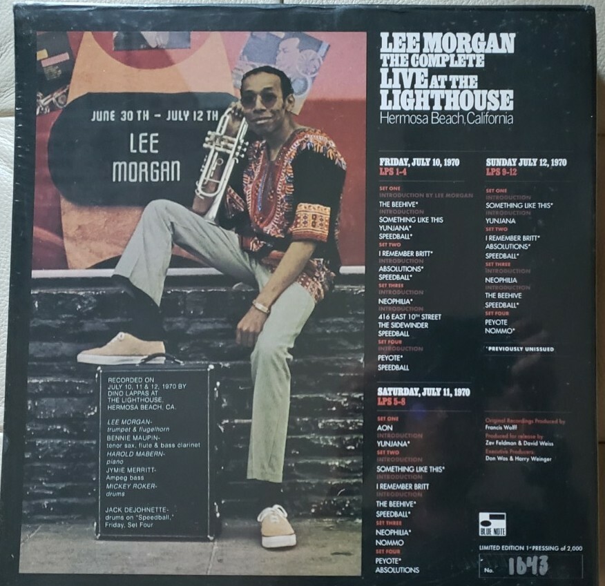 Lee Morgan - The Complete Live At The Lighthouse (1st Edition The Complete Live at the Lighthouse