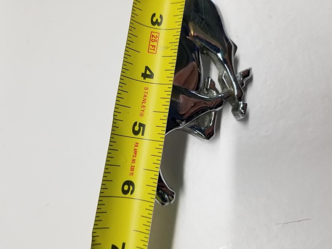 Vintage OEM Ford Mustang horse grill emblem Part No. D4ZB Vintage OEM Ford Mustang horse grill emblem Part No. D4ZB