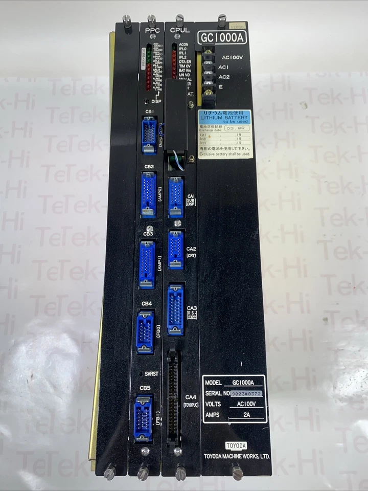 TOYODA GC1000A SERVO DRIVE GC1000A OVERNIGHT SHIPPING - Image 2 of 4