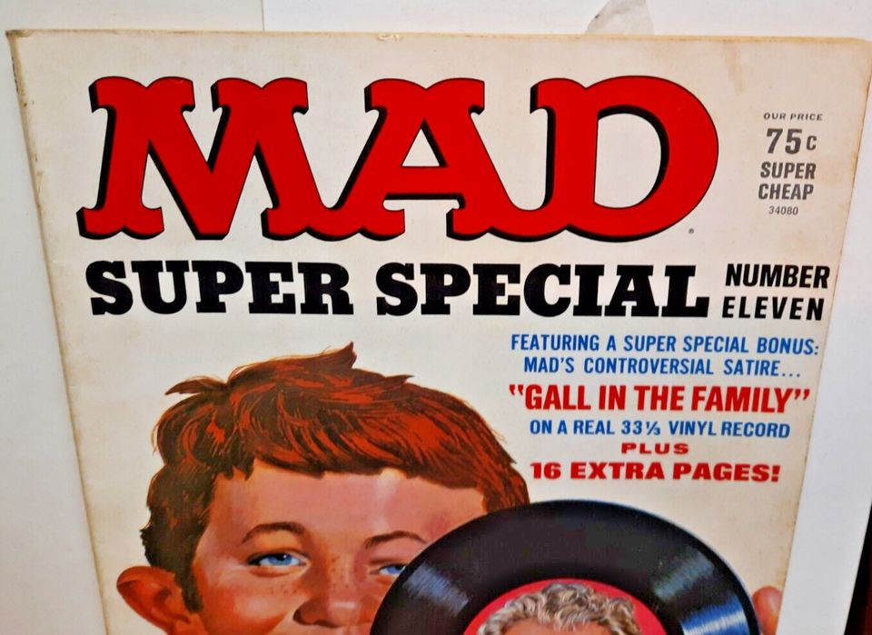 Mad Super Special #11 1973-Gall in the Family Archie Bunker Meathead ...