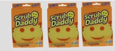 3 The Original Scrub Daddy Heavy Duty Smiley Sponge Scratch Free 1 pk SD2013I