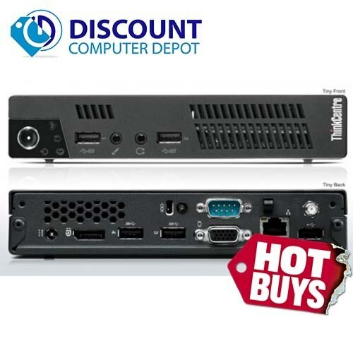 Lenovo Tiny Desktop Computer M700 Core i5 8GB 512GB SSD Windows 10 Pro PC FAST - Picture 3 of 8