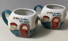 Retro Camper Coffee Mug Set LTD Commodities 12oz Ceramic Microwave Safe Camping
