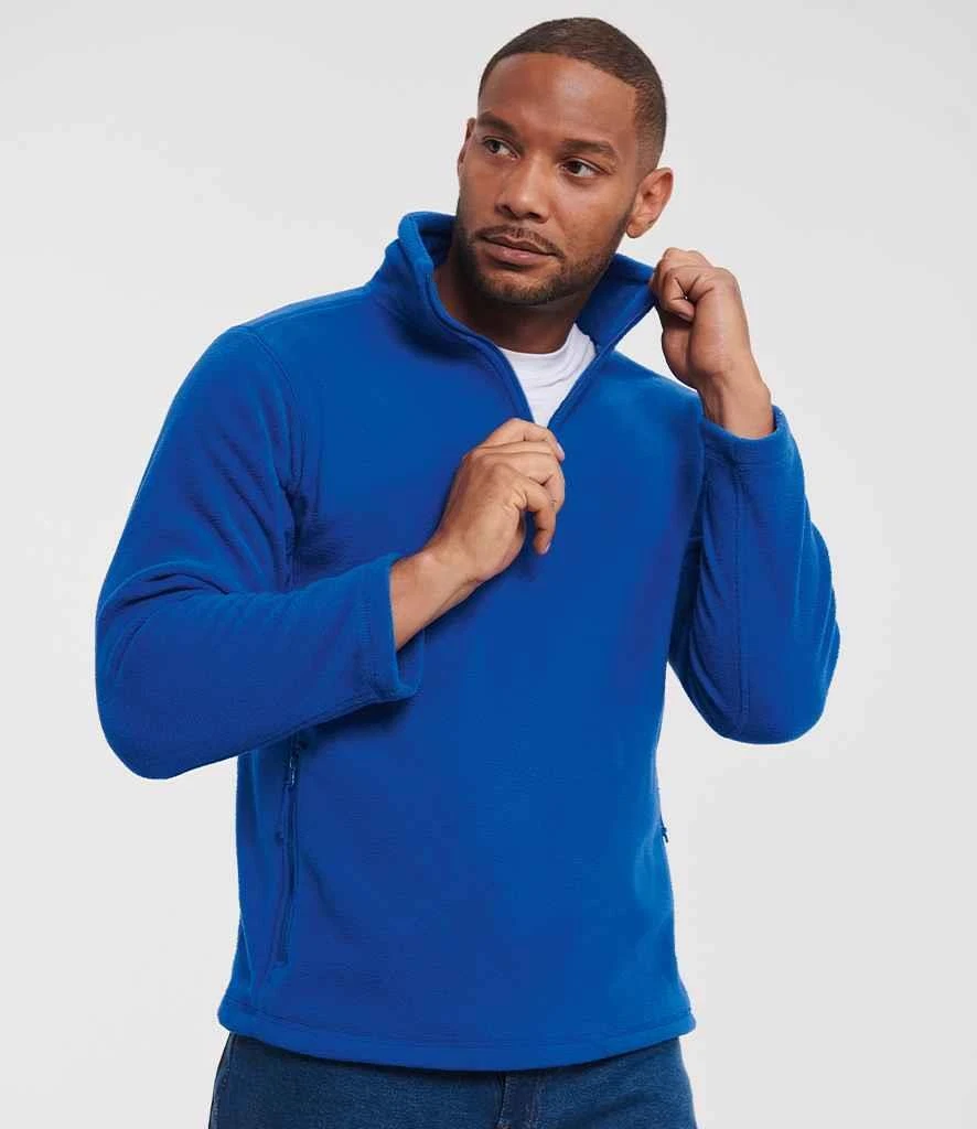 Russell Zip Neck Outdoor Fleece Anti Pill Zip Pockets Casual Workwear
Opens in a new window or tab