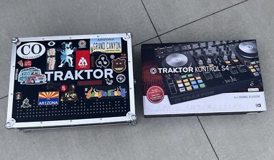 Native Insrtuments Traktor Kontrol S4 MK2 WTraktor Flight Case. MINT (9.5+/10)