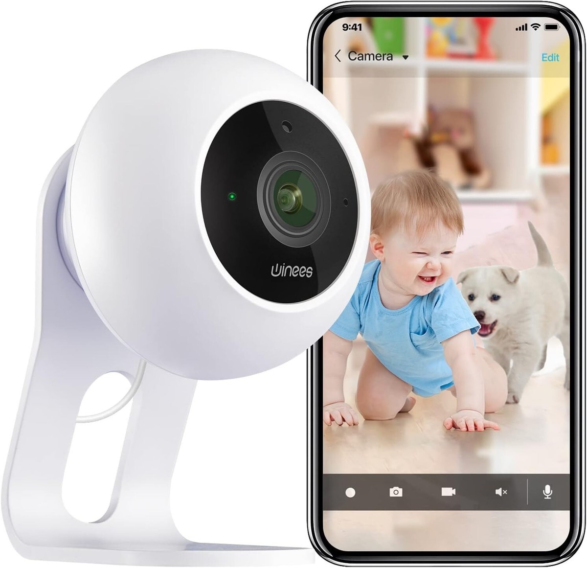 Telecamera Wifi videosorveglianza C6P Mini Pano 360 gradi - Shop