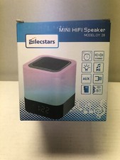 Elecstars Touch Bedside Lamp Night Light with Bluetooth Speaker Dimmable DY 28