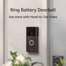 Battery Doorbell, Head-To-Toe Video, Live View with Two-Way Talk, and Motion Det