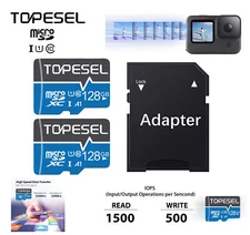 128GB Micro SD Card TF Flash Memory Cards SDXC Class 10 for Phone Camera