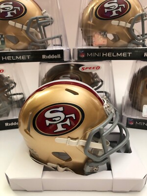 San Francisco 49ers Riddell Speed Mini Helmet | eBay