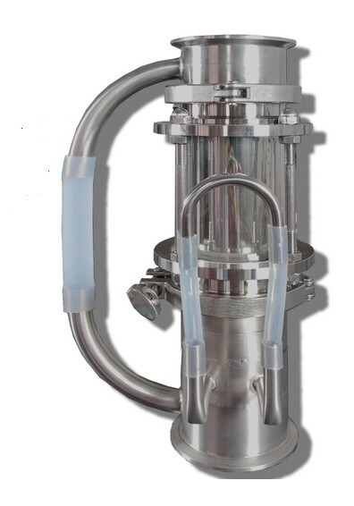 Soxhlet extractor 3" inches. Distillers alcohol. Botanical Basket Gin Head