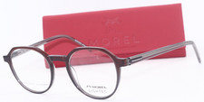 NEW MOREL LIGHTEC 30255O MG03 CLEAR BROWN GREY AUTHENTIC EYEGLASSES 48-21 FRANCE